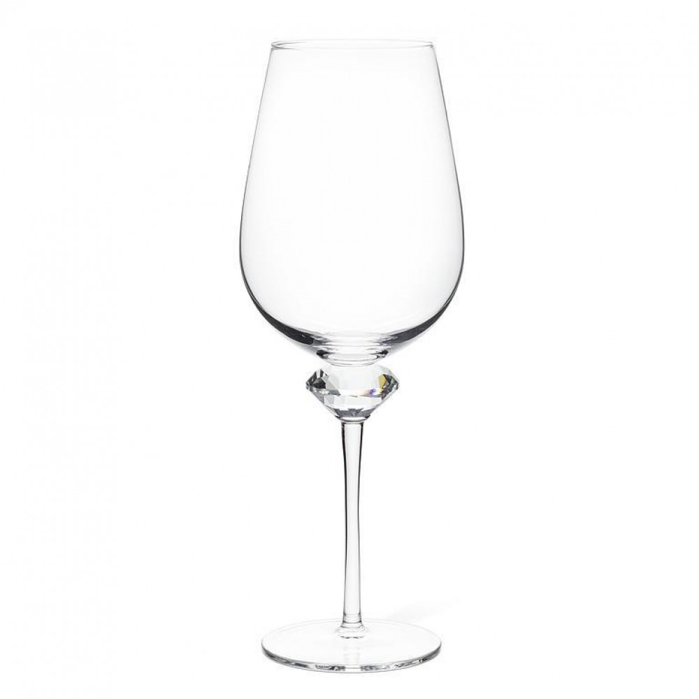 AB-27-KARAT-GOB-CLEAR Crystal In Stem Stemmed Wine Glass