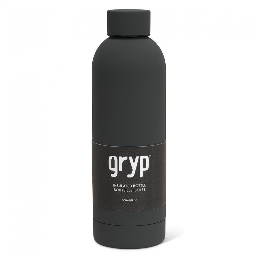 AB-27-GRYP-003-GRY Soft Touch Thermal Bottle
