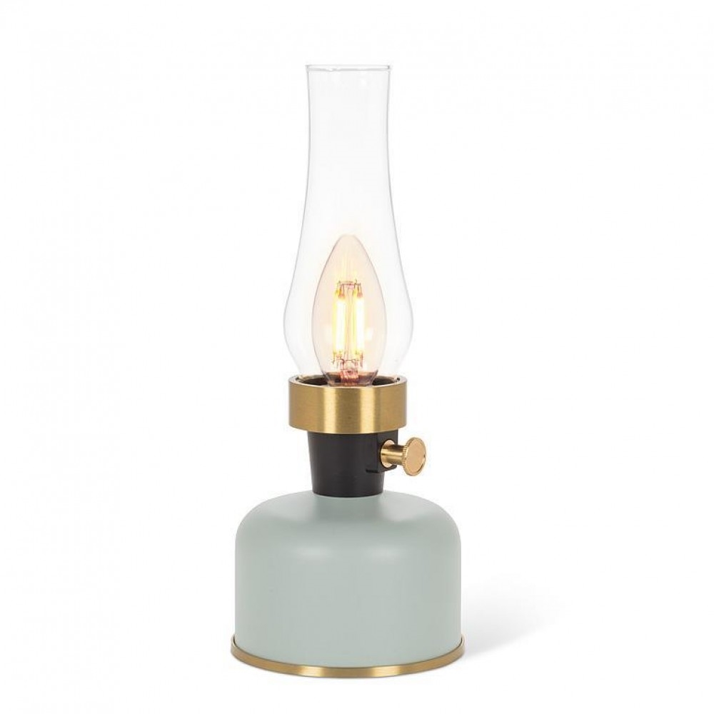 AB-27-LAMPLITE-231-GRY Led With Chimney Lantern Shaped Lamp