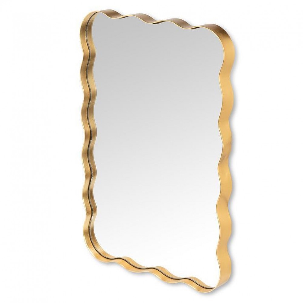 AB-27-IMAGE-020 Scallop Edge Rectangle Mirror