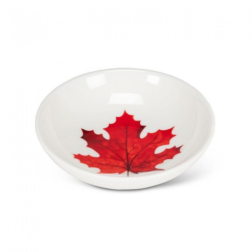 AB-27-ITZY-MAPLE Small With Maple Leaf Dish