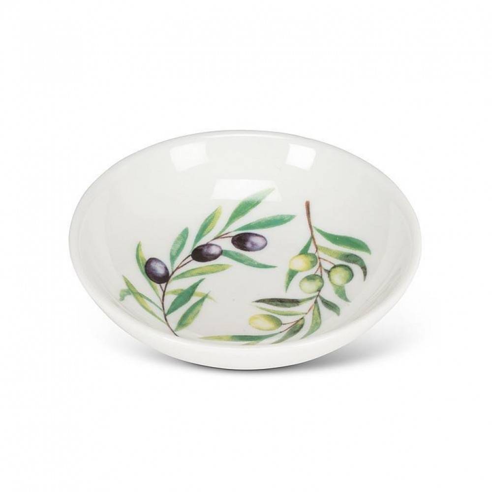 AB-27-ITZY-OLIVE Small With Olive Branch Dish