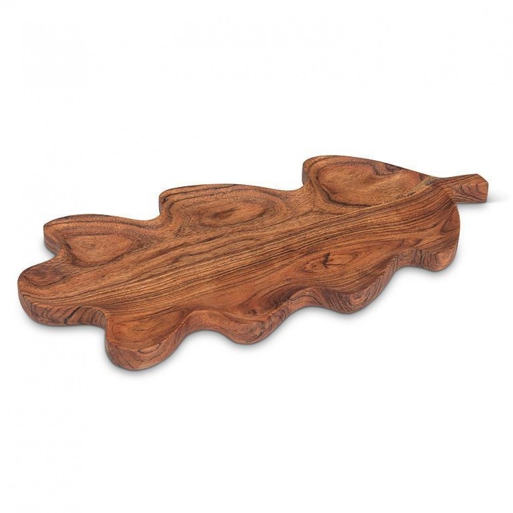 AB-57-CRAFTSMAN-227 Medium Long Oak Leaf Shaped Tray