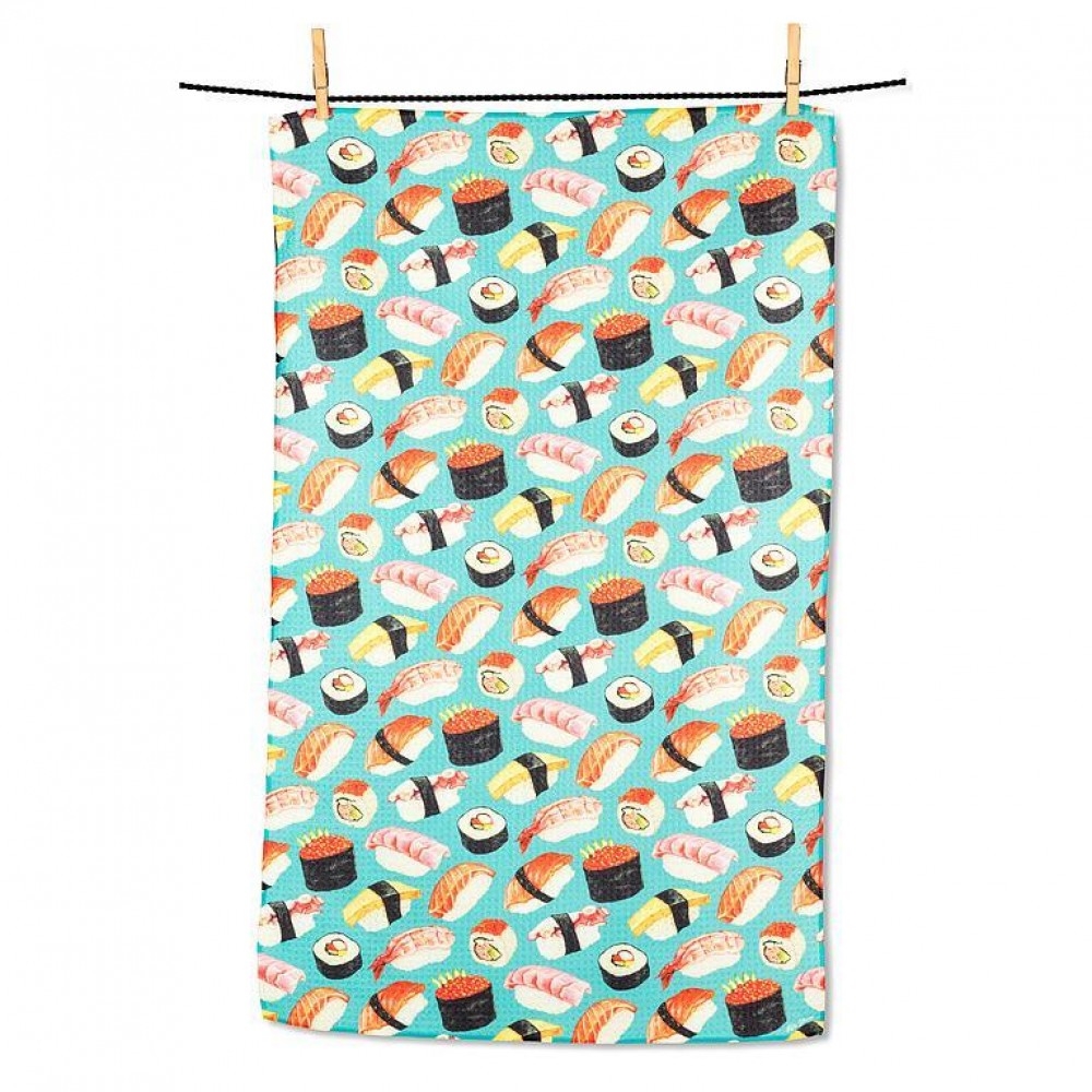 AB-20-RENU-SUSHI All Over Sushi Tea Towel