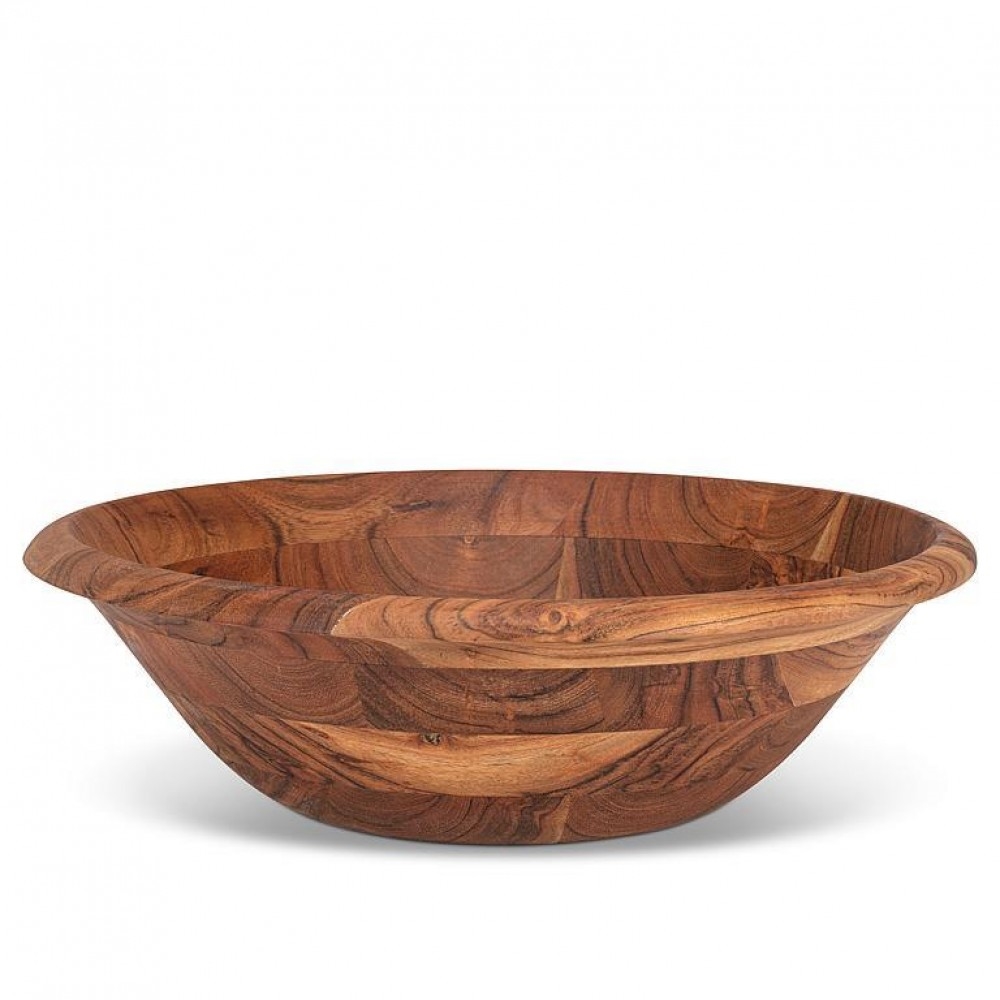 AB-57-CRAFTSMAN-168 Large Patchwork Low Bowl