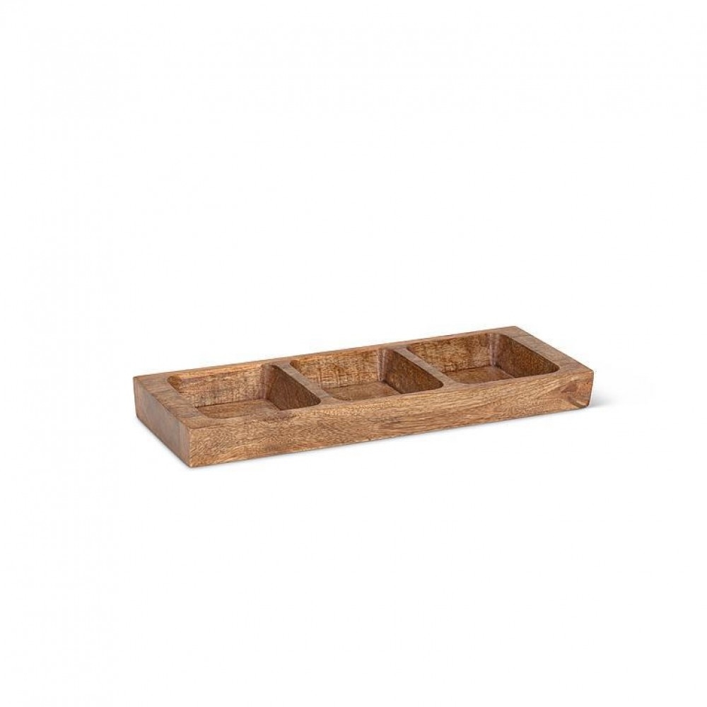 AB-47-FARMHOUSE-901 Small Rectangle Divided Tray
