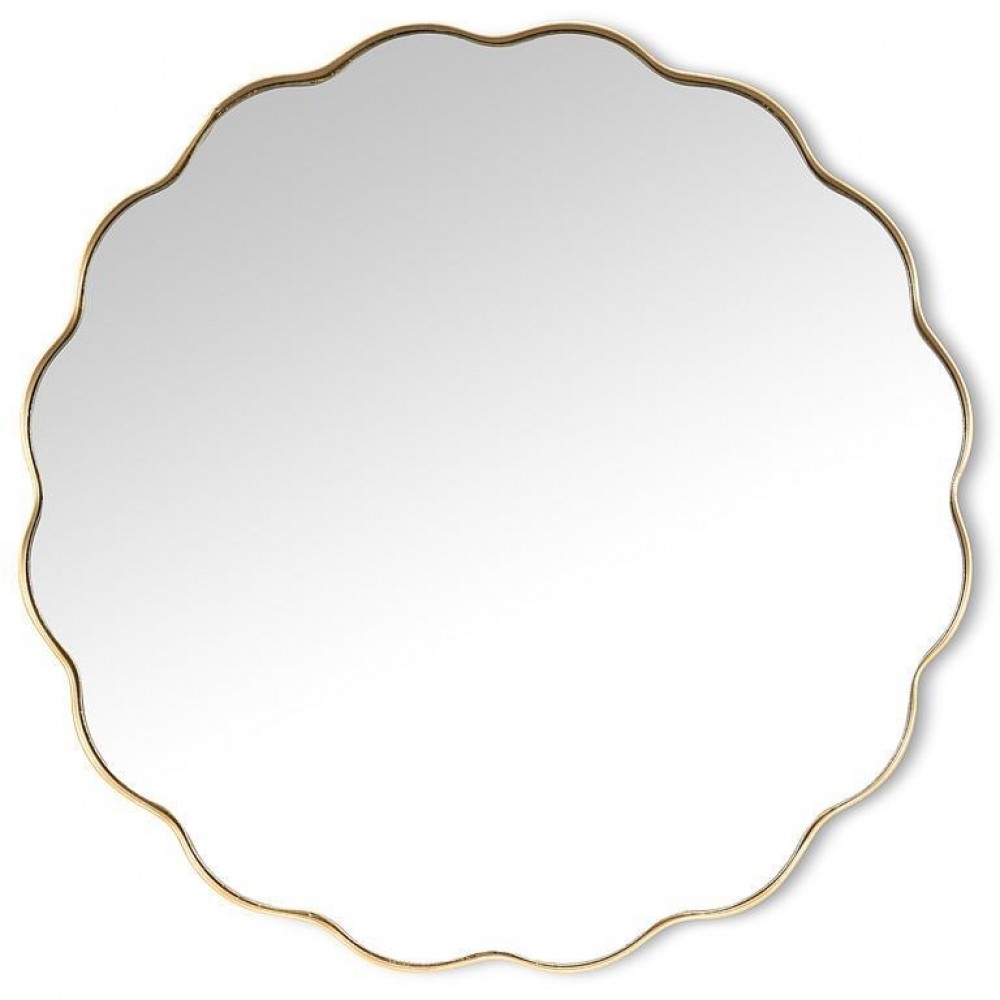 AB-27-IMAGE-023 Scallop Edge Round Mirror