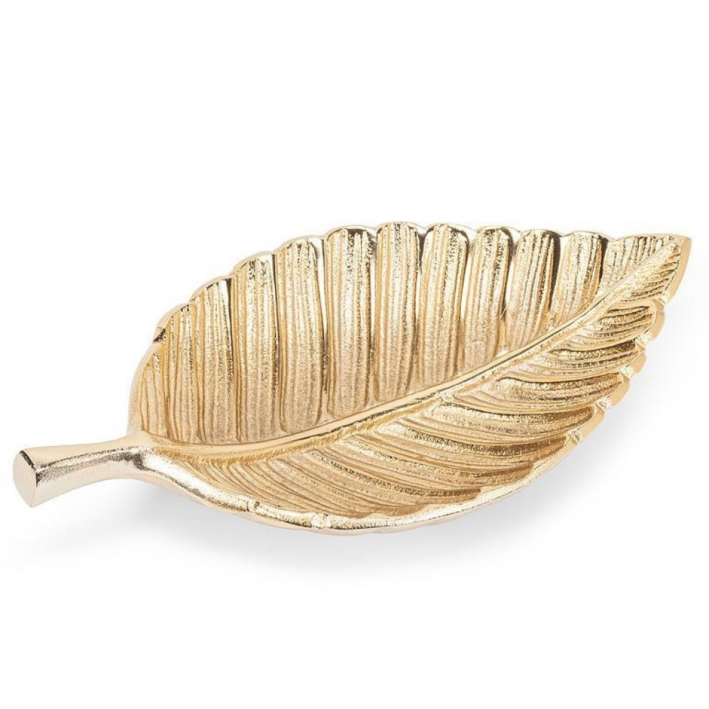 AB-30-BULLION-823 Flat Leaf Trinket Holder
