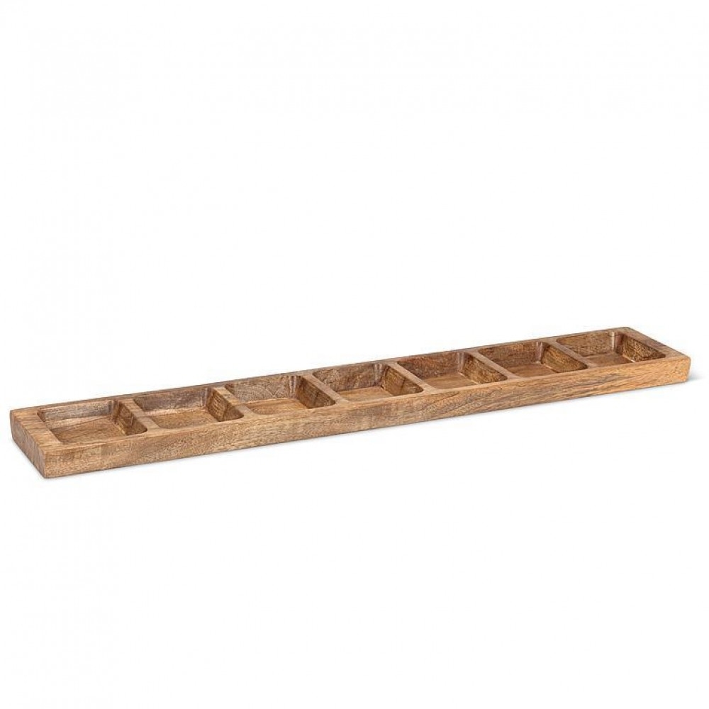 AB-47-FARMHOUSE-900 Long Rectangle Divided Tray