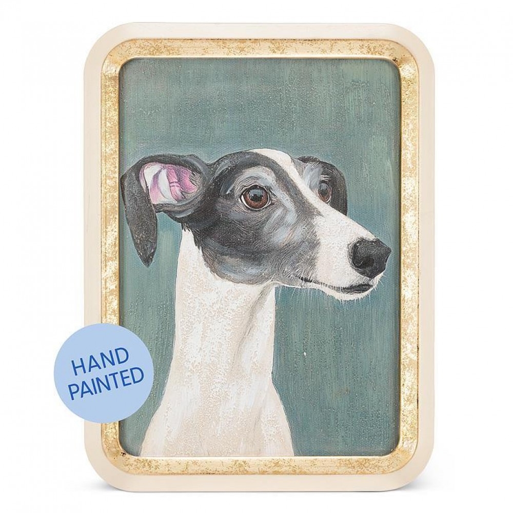 AB-27-PORTRAIT-683 Sleek Greyhound Portrait Artwork