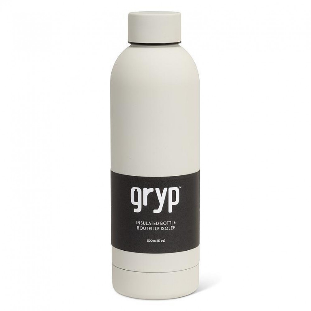 AB-27-GRYP-003-STONE Soft Touch Thermal Bottle