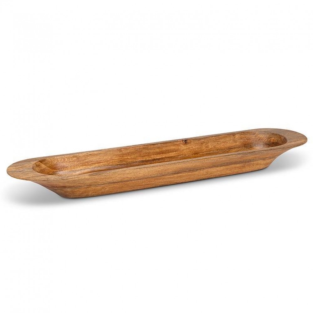 AB-47-FARMHOUSE-001 Long Oval Deep Serving Bowl