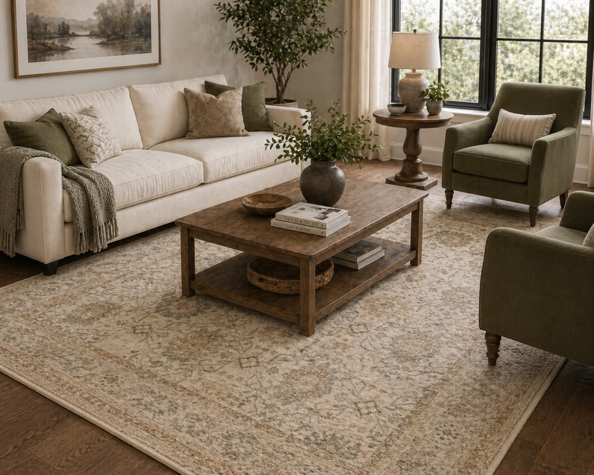 VA-ARY-79-58 6ft7' x 9ft Rug Artistry Soft Indoor Area Rug