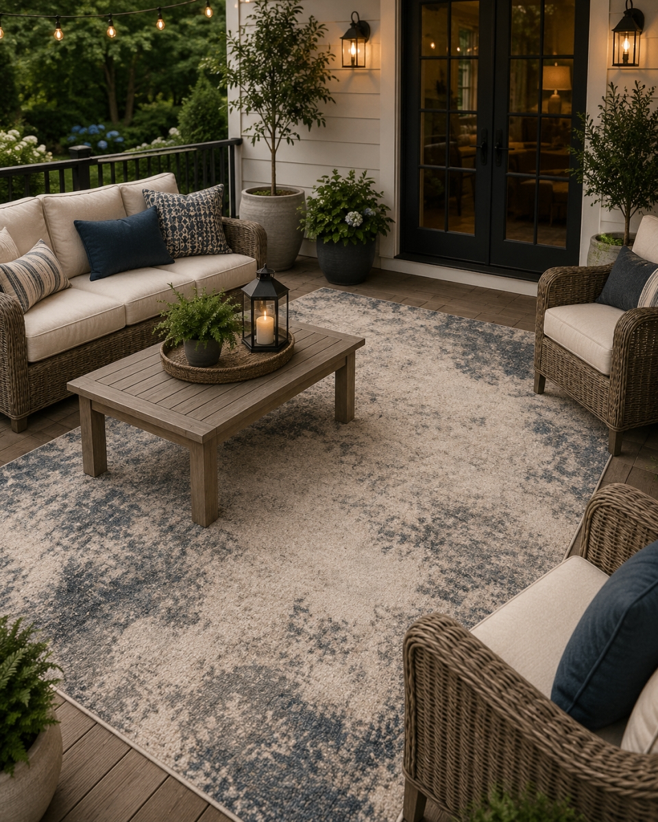 VA-SAL-81-95 8ft x 10ft  Rug Salsa - Patterned Rug