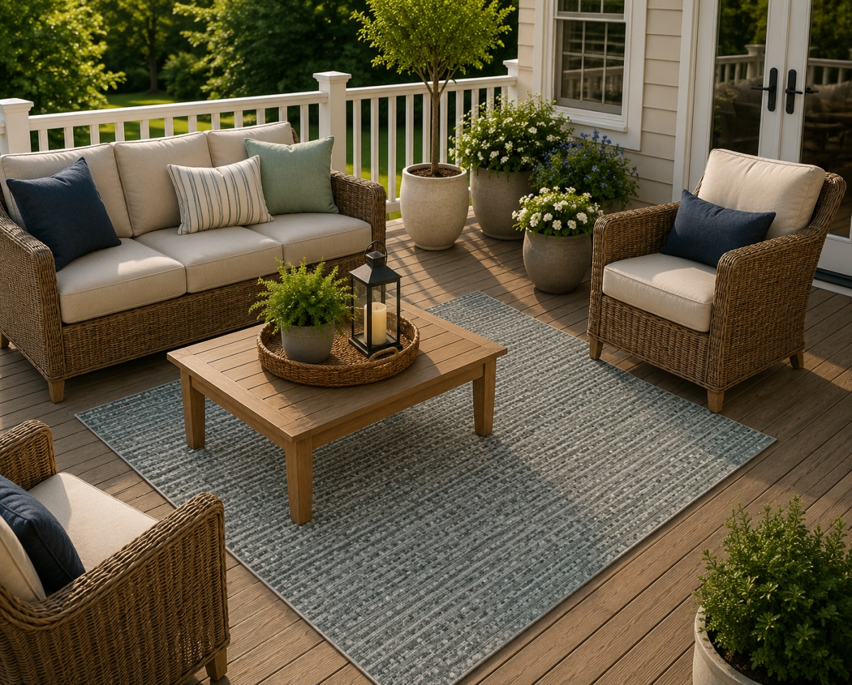 VA-SOL-23-11 2ft x 3ft Rug Solare Indoor Outdoor Rug