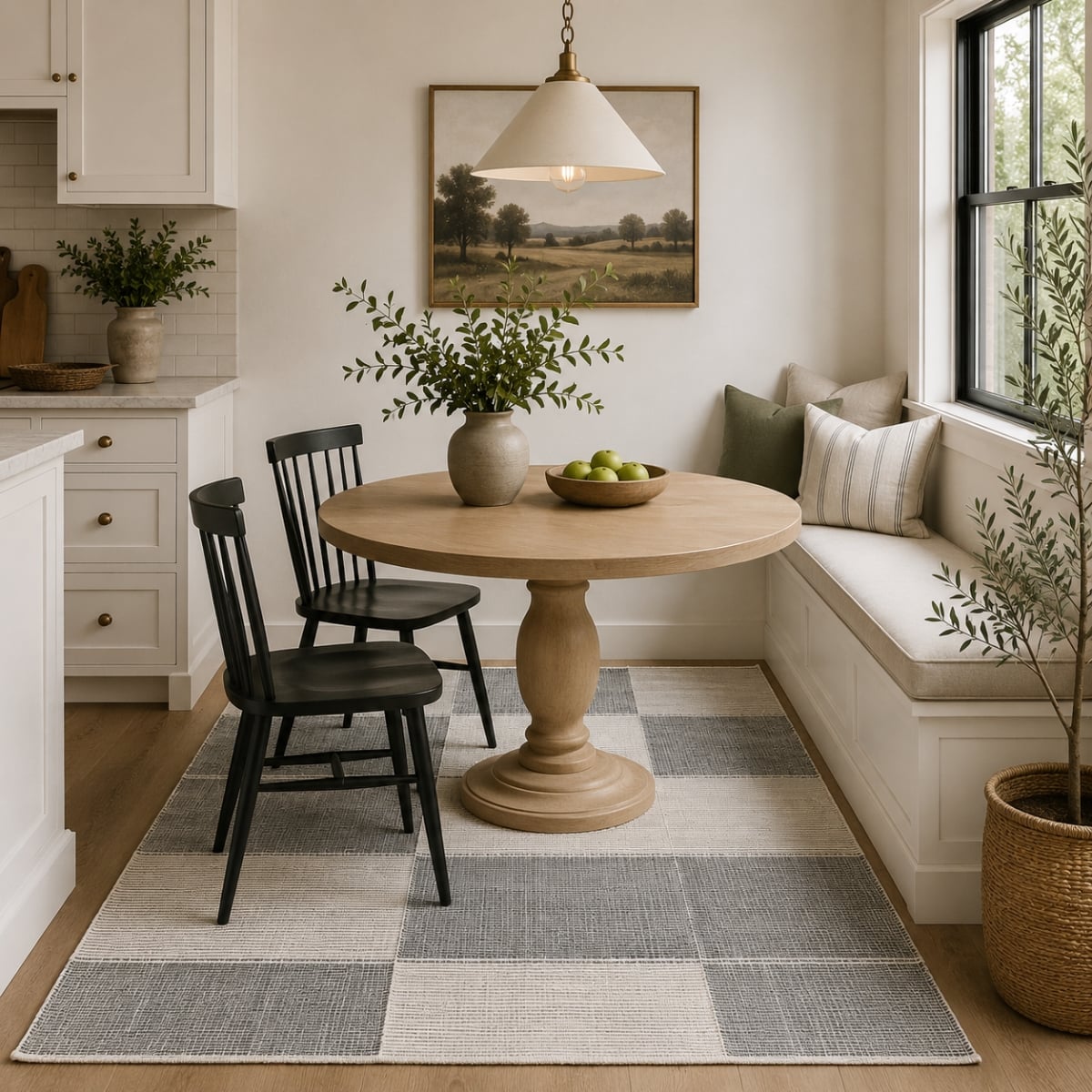 VA-IND-57-63 5ft x 7ft Rug Indya Soft Rectangle Patterned Rug