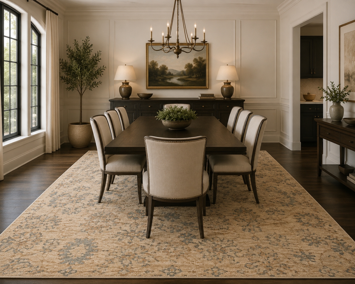 VA-ETH-91-22 9ft x 12ft Rug Ethos Hand Knotted Wool Area Rug