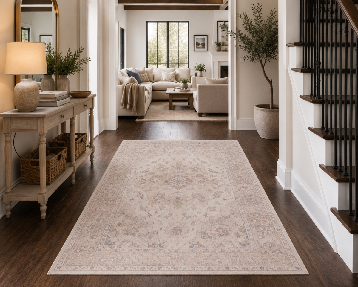 VA-FLA-81-29 8ft x 10ft  Rug Flaire Premium Non-Slip Area Rug