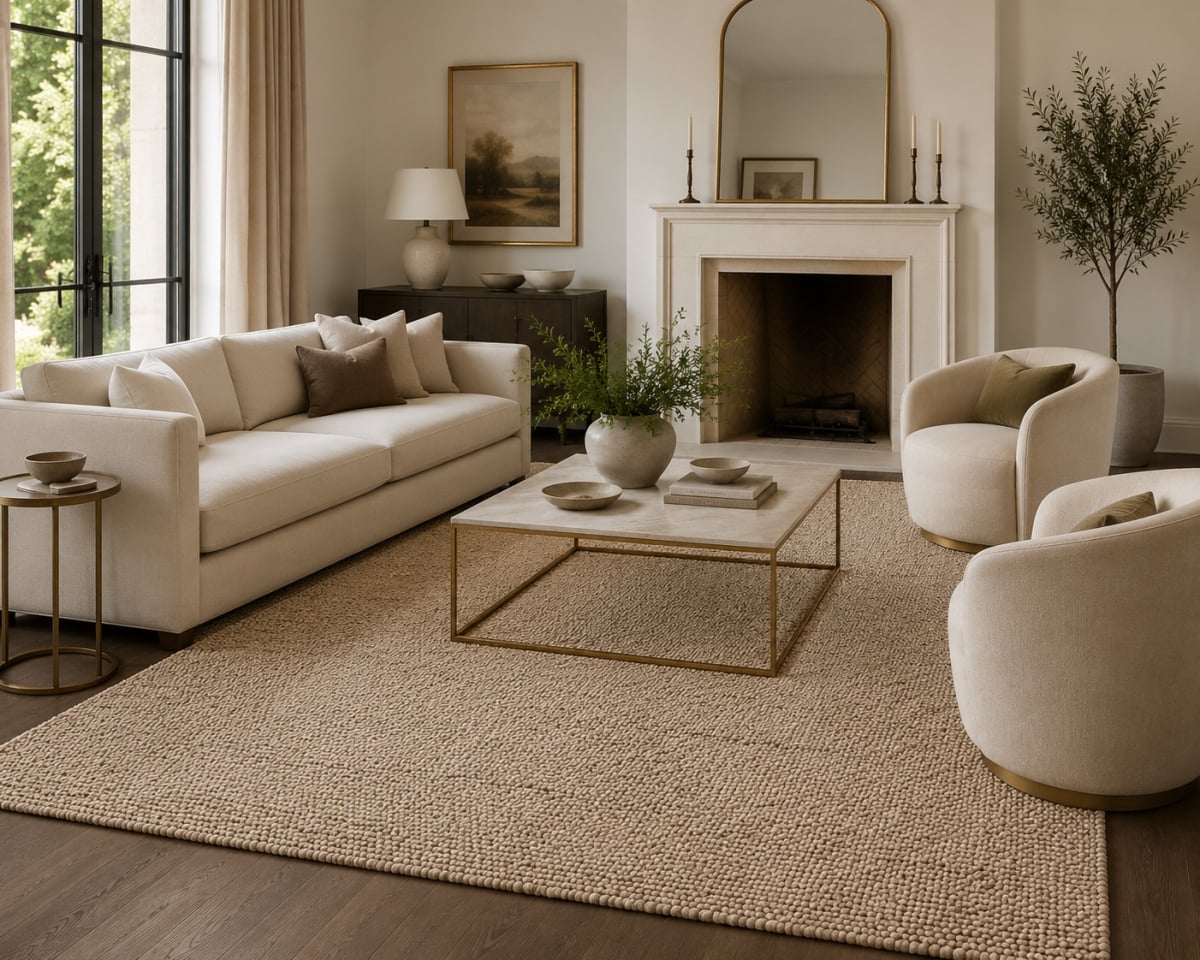 VA-CALA-91-116 9ft x 12ft Rug Calabria Handmade Wool Rug