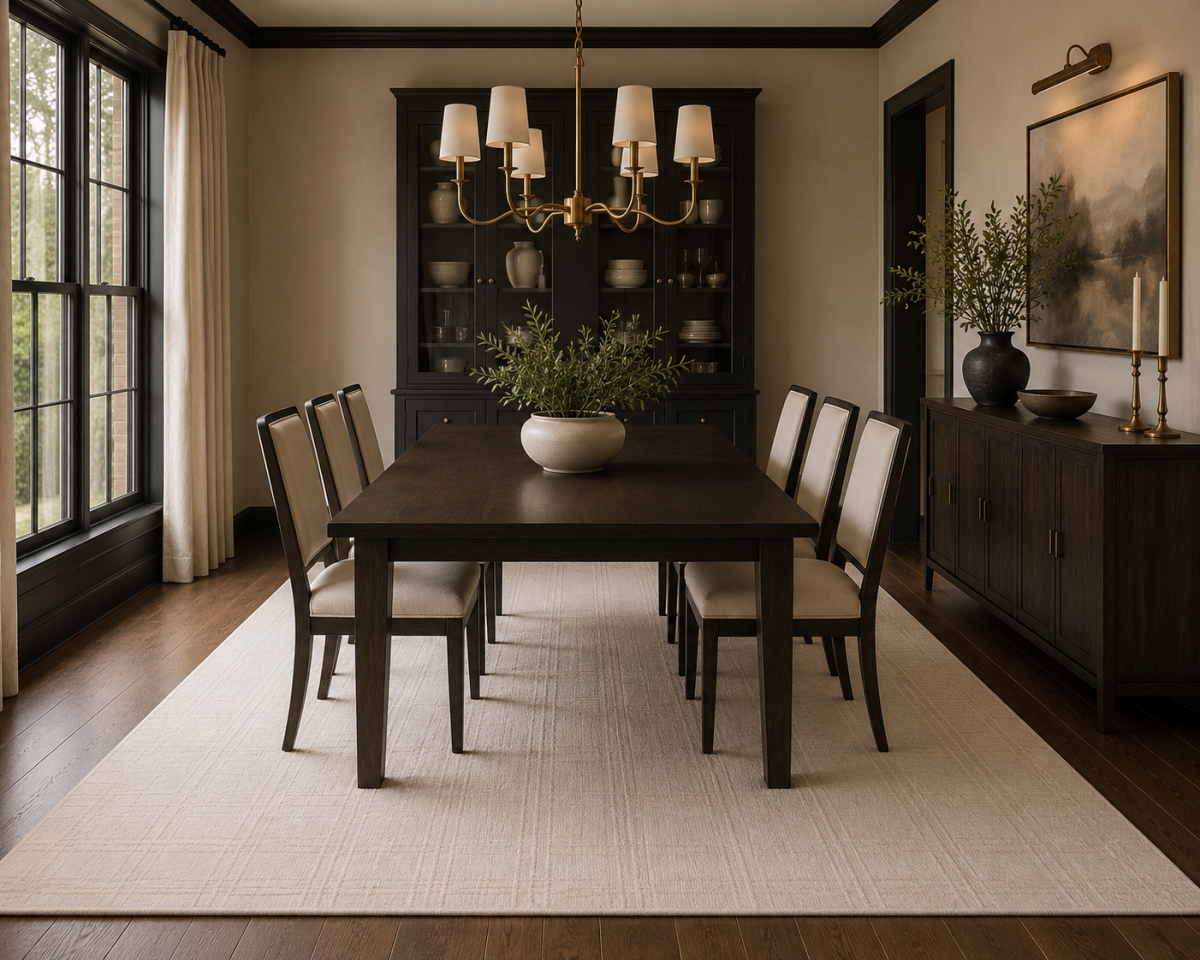 VA-MOR-23-12 2 ftx 3ft  Rug Morris Lined Pattern Rug