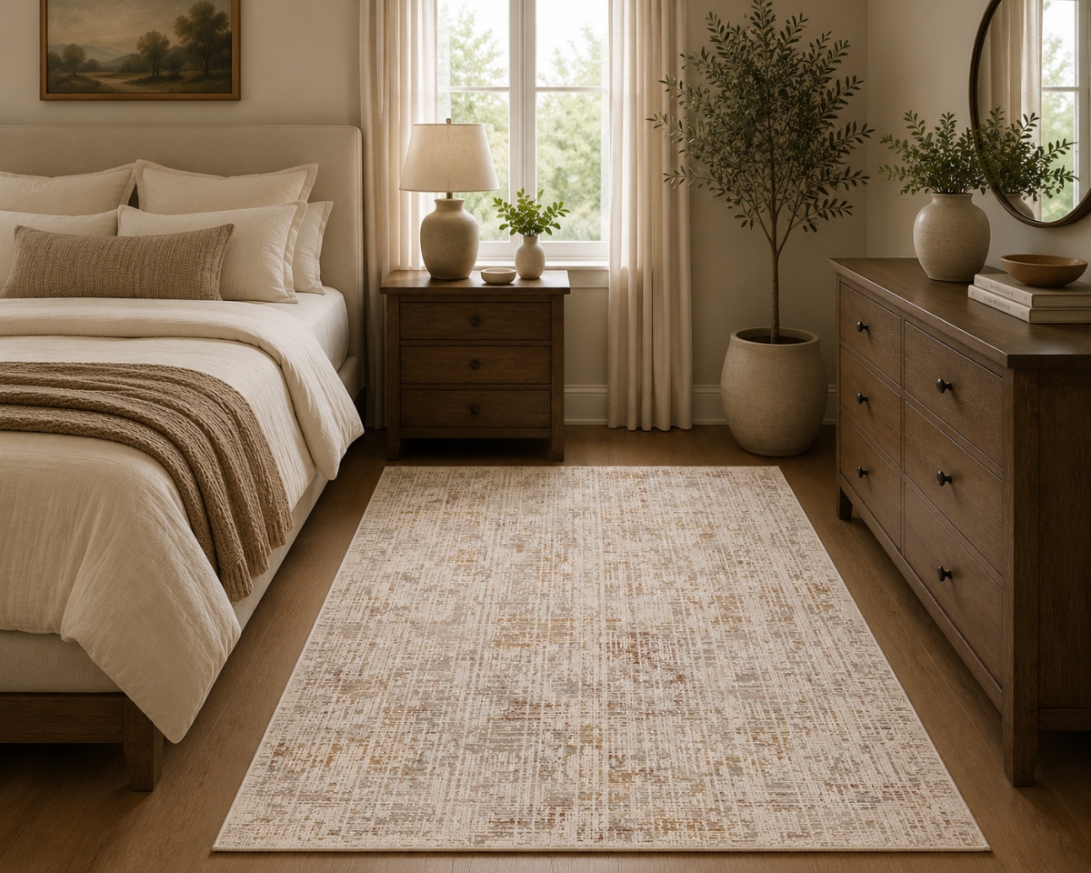 VA-KOP-91-67 9ft x 12ft Rug Kopfkino-Faded Pattern Soft Indoor Rug
