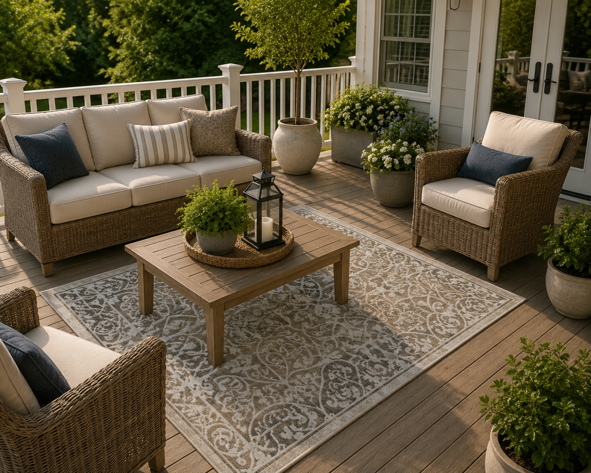 VA-SOL-23-03 2ft x 3ft Rug Solare-Patterned Indoor Outdoor Rug