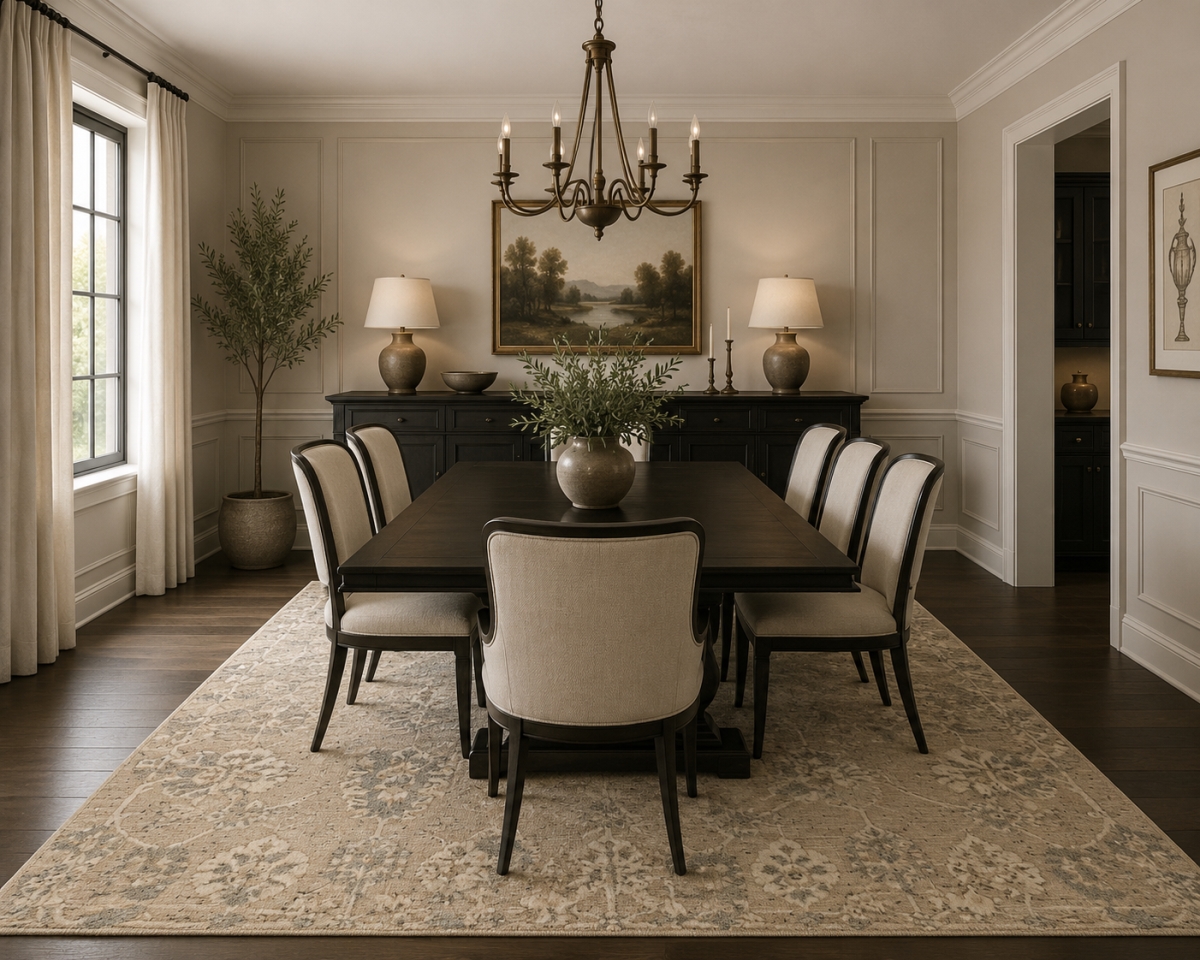 VA-ETH-58-21 5ft x 8ft Rug Ethos-Patterned Area Rug