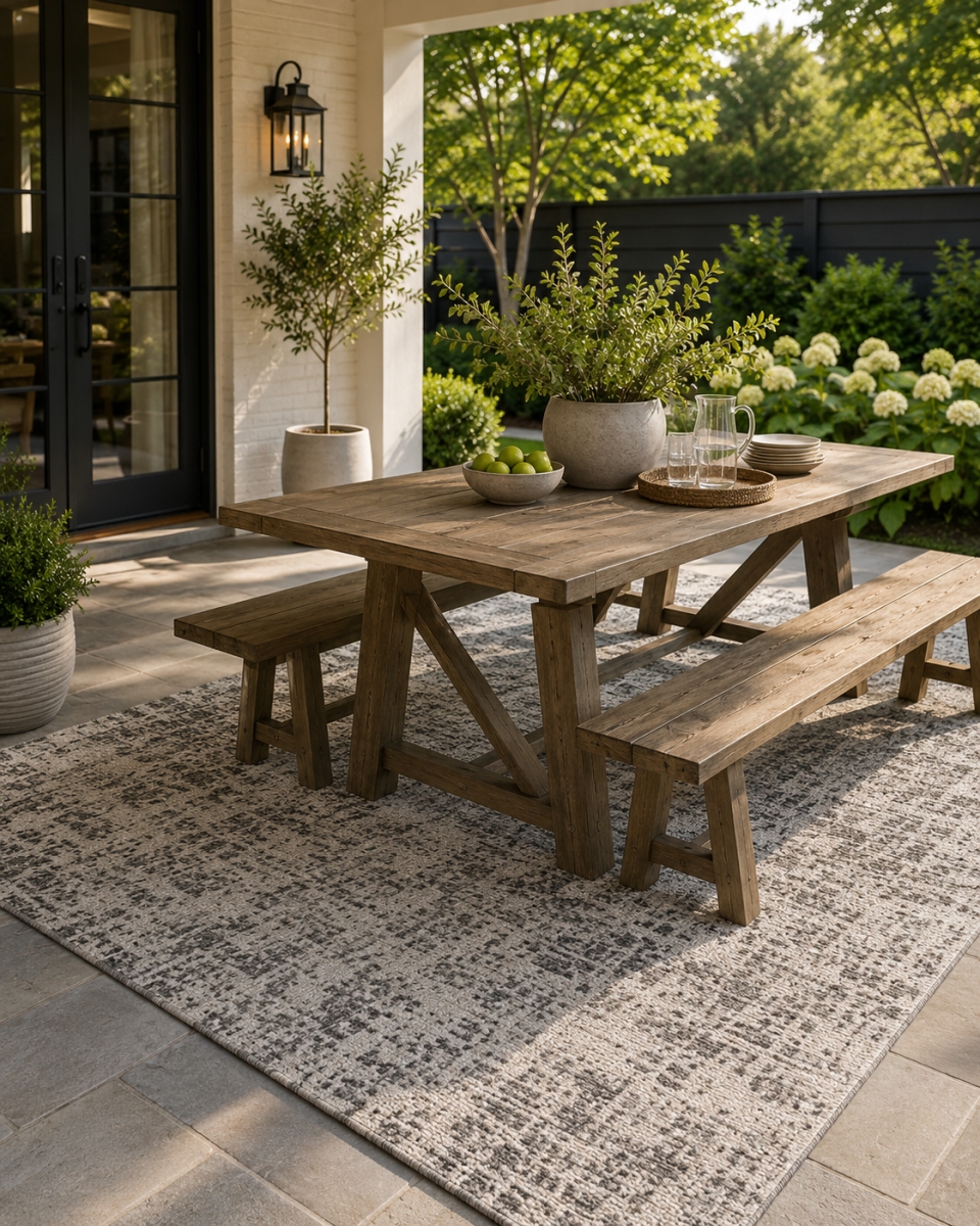 VA-CAP-81-04 8ft x 10ft  Rug Capri Indoor Outdoor Rug