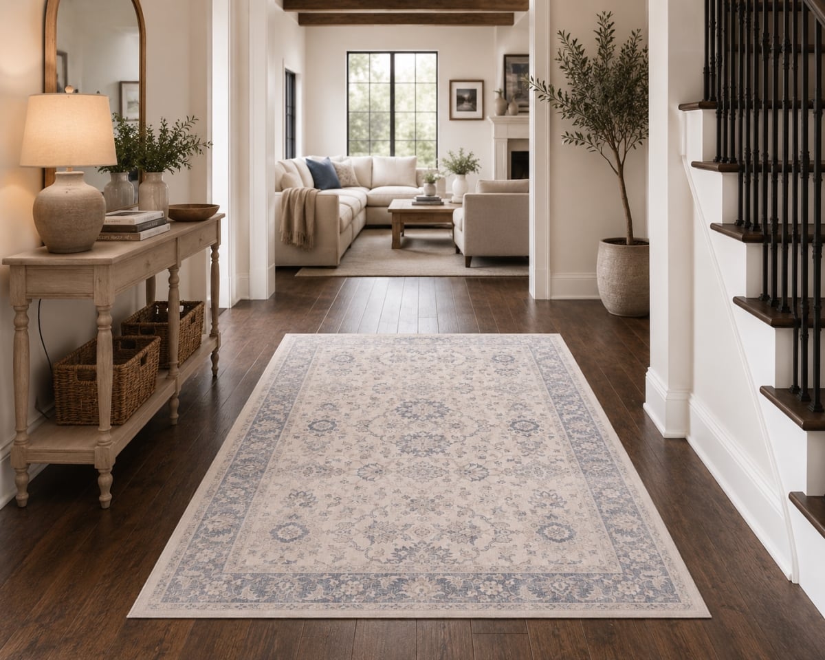 VA-FLA-69-28 6ft x 9ft Rug Flaire Ornate Patterned Rug