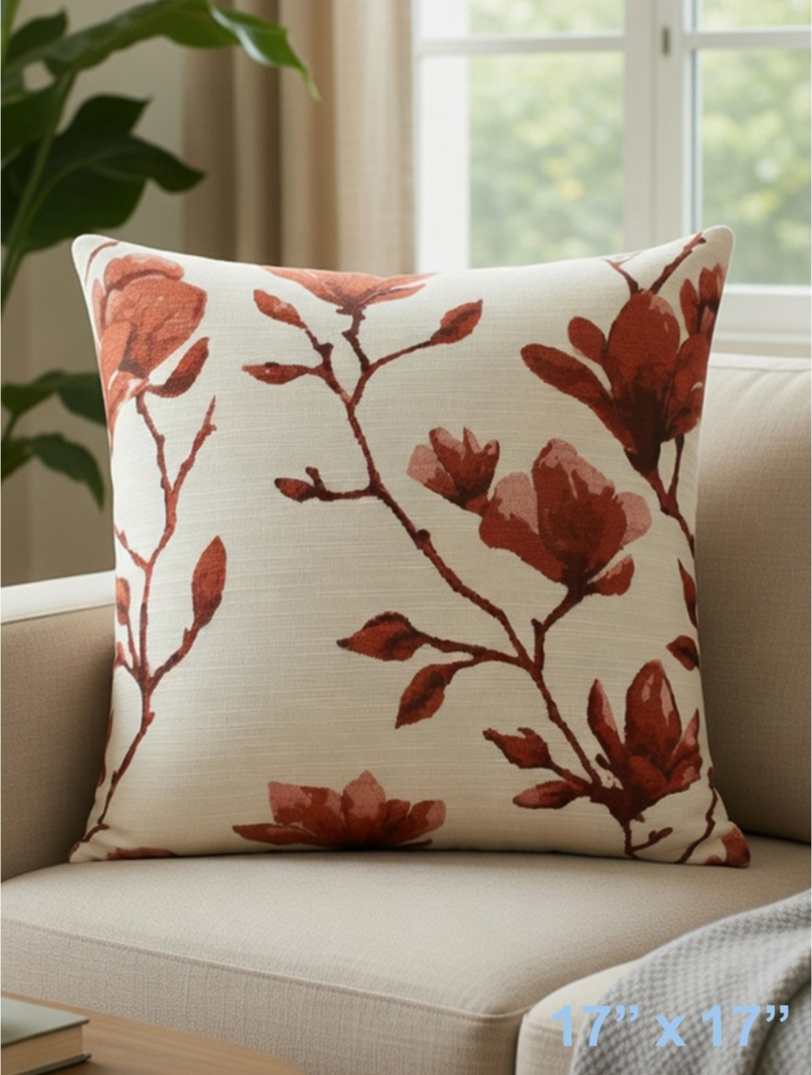 GC-CF1026-04 Magnolia Print Pillow
