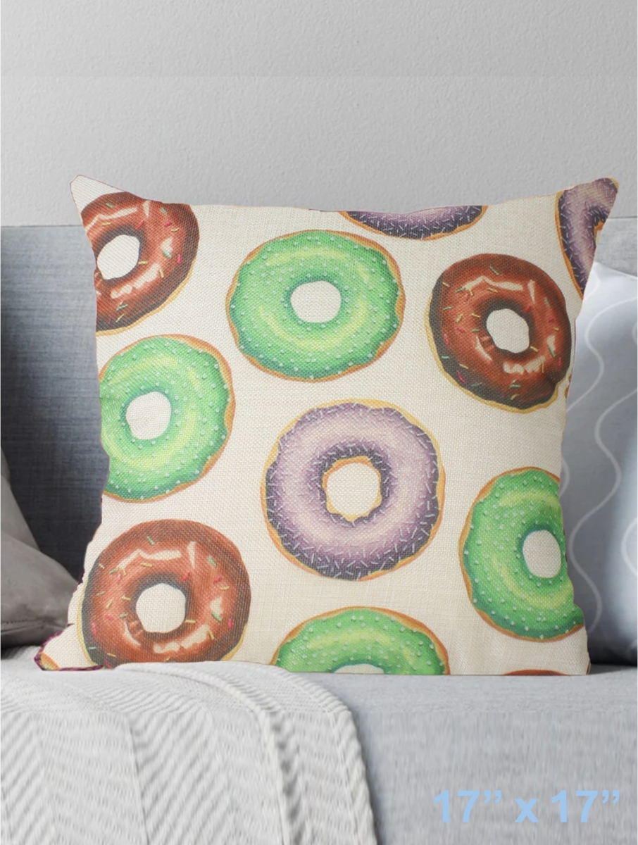 GC-CF1034-02 Allover Donuts Pillow
