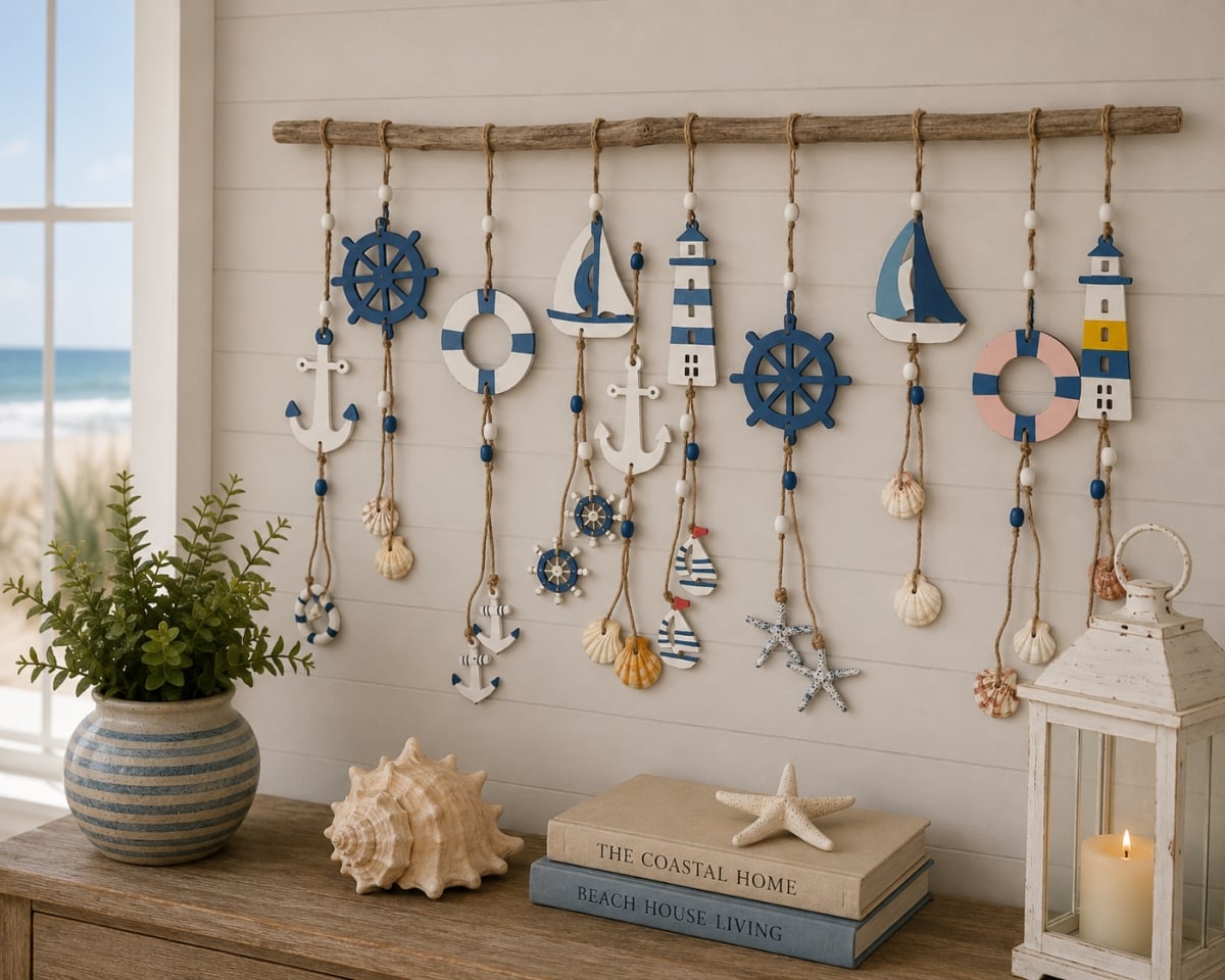 IG-N00.336 Set Of 10 Assorted Nautical Themed Ornaments