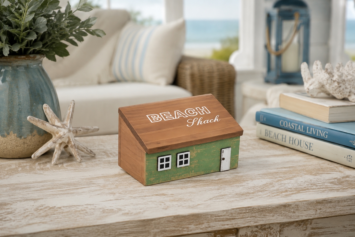 IG-32.159 Beach Shack Shaped Box
