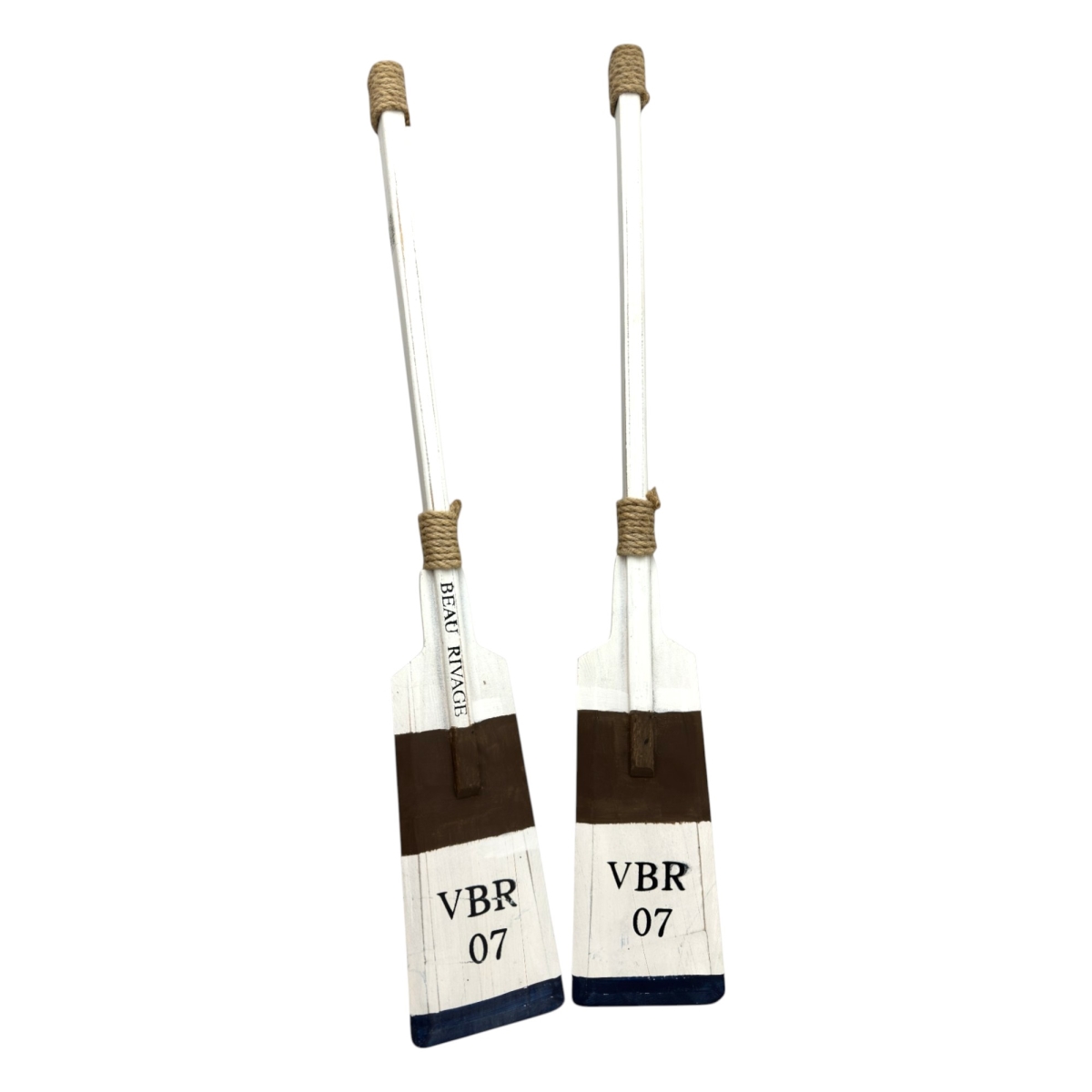 IG-N00.316 Set Of 2 Paddles With Assorted Accents Wall Decor