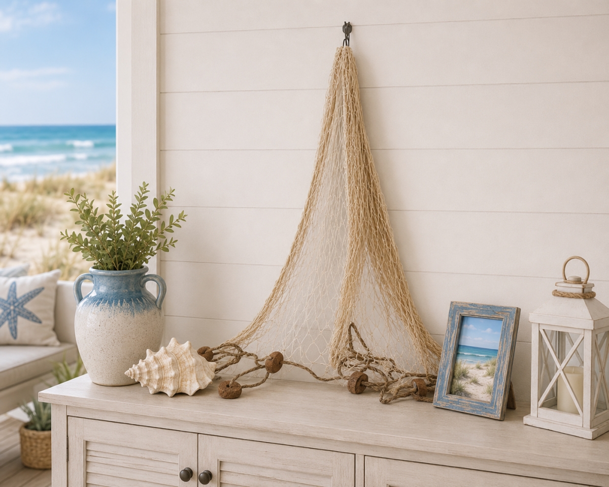 IG-33.730 Fishing Net With Floats Decoration