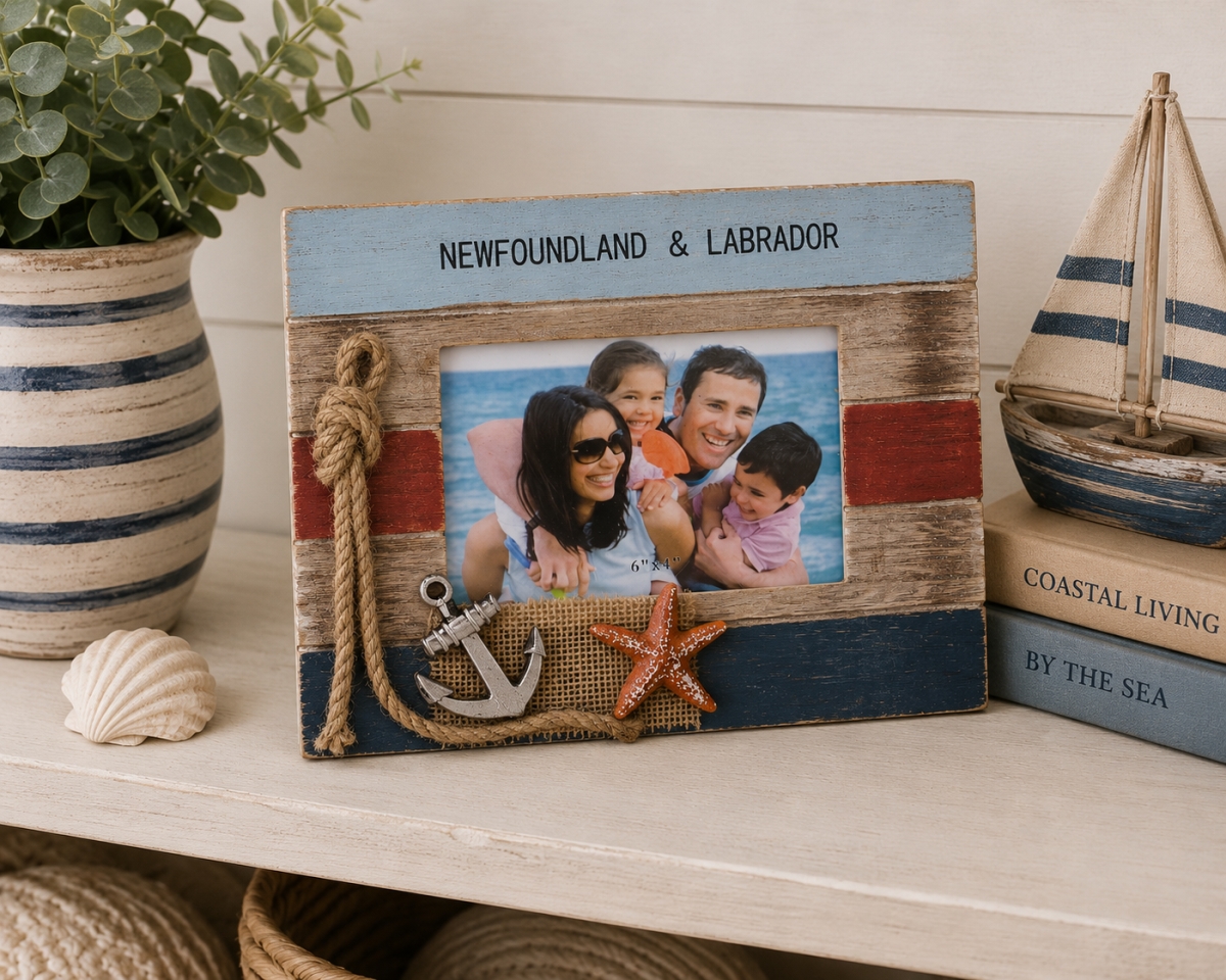 IG-31.049  foundland And Labrador Nautical Look Photo Frame