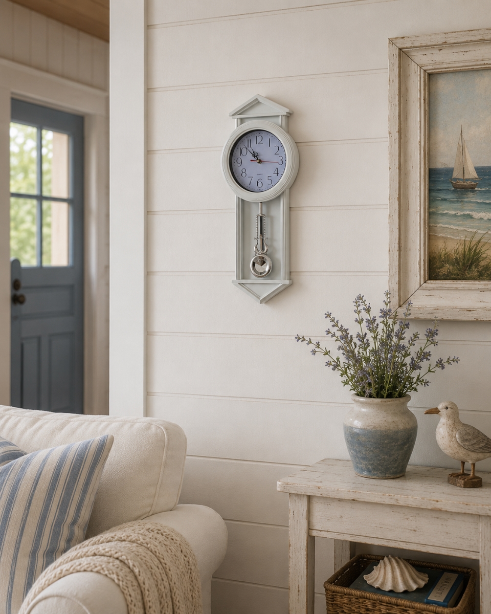IG-N00.233 Tower Shape With Pendulum Wall Clock