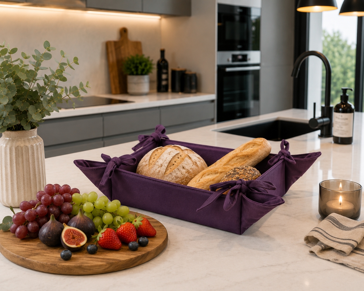 AG-45304 Purple Bread Basket
