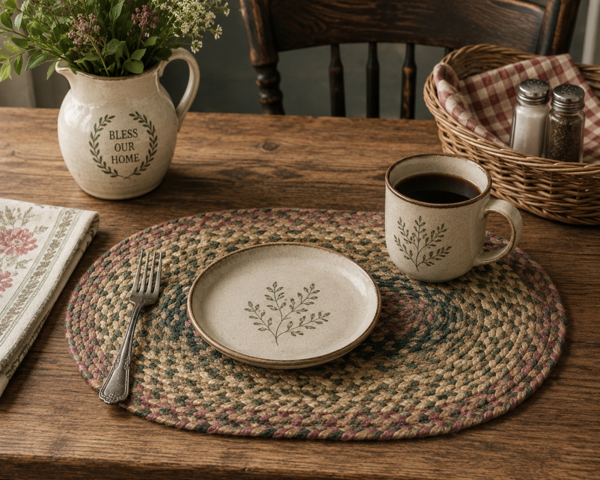 AG-03102 Jb102-Braided Placemat