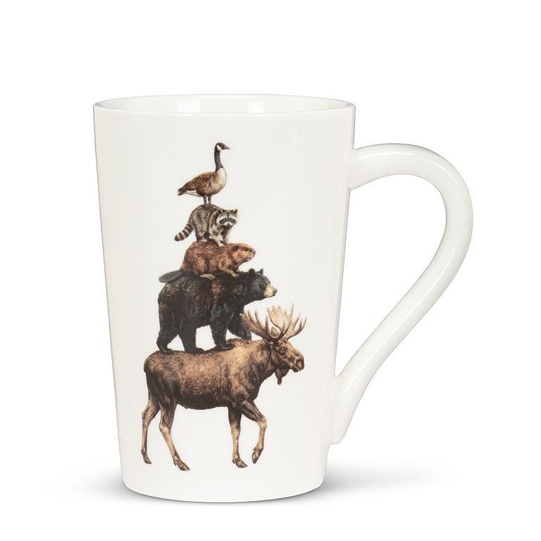 AB-27-MUG-ANIMALS Canadian Animals Mug