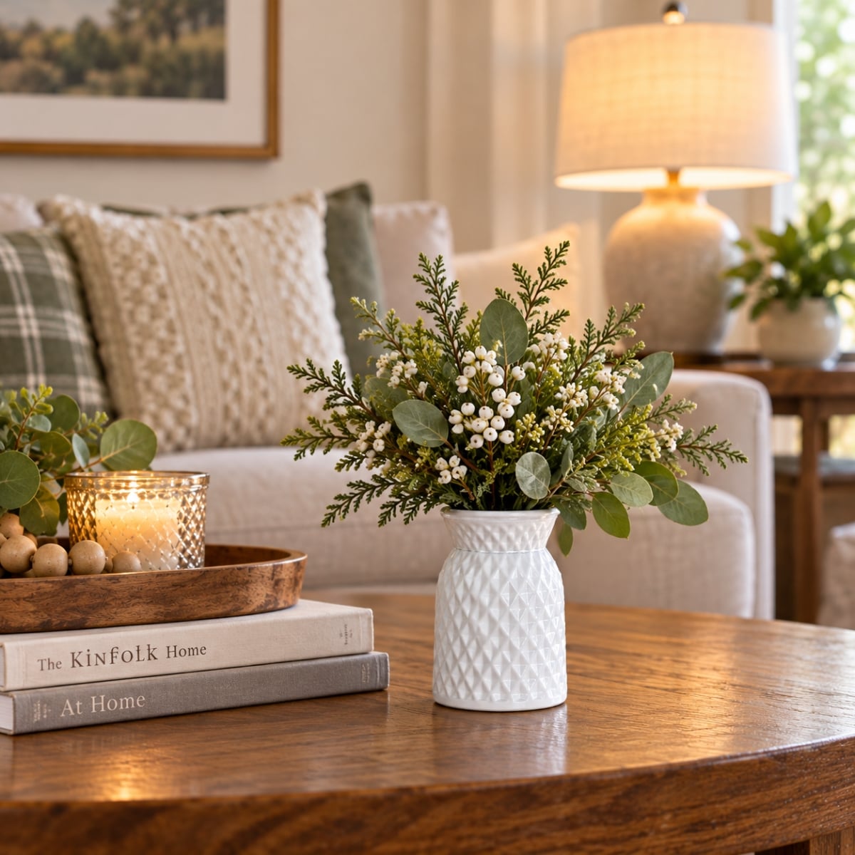 AI-GL459WH Pearl White With Tapered Neck Vase