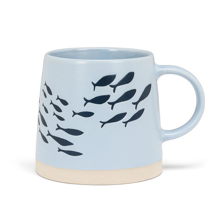 AB-27-ARTISAN-205 Wide Base With Fish Mug