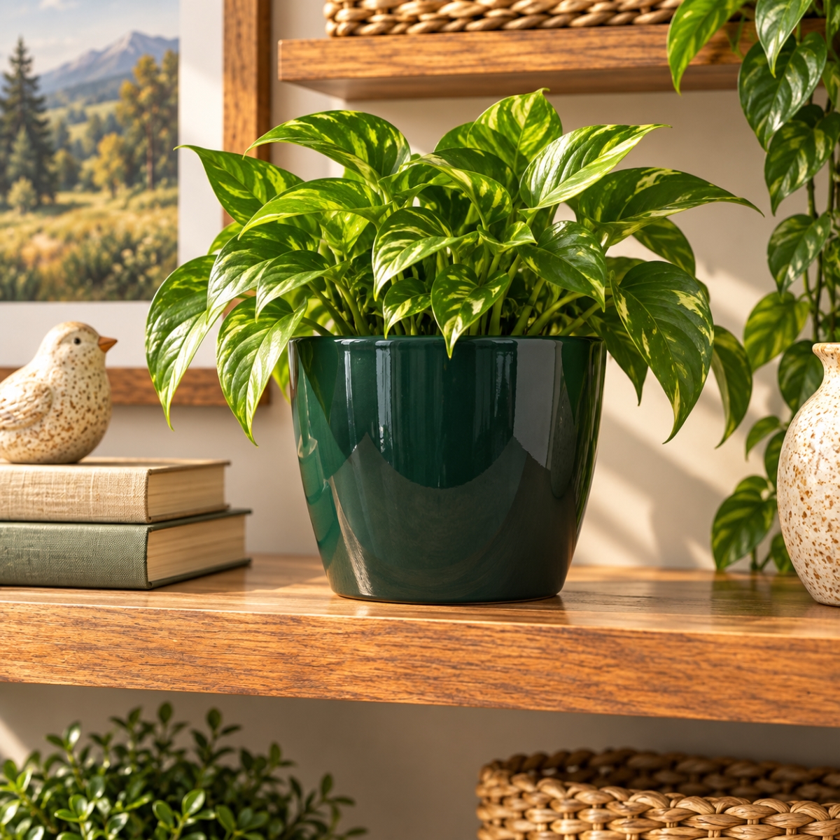 AI-09514205 Forest Green Marlow Pot