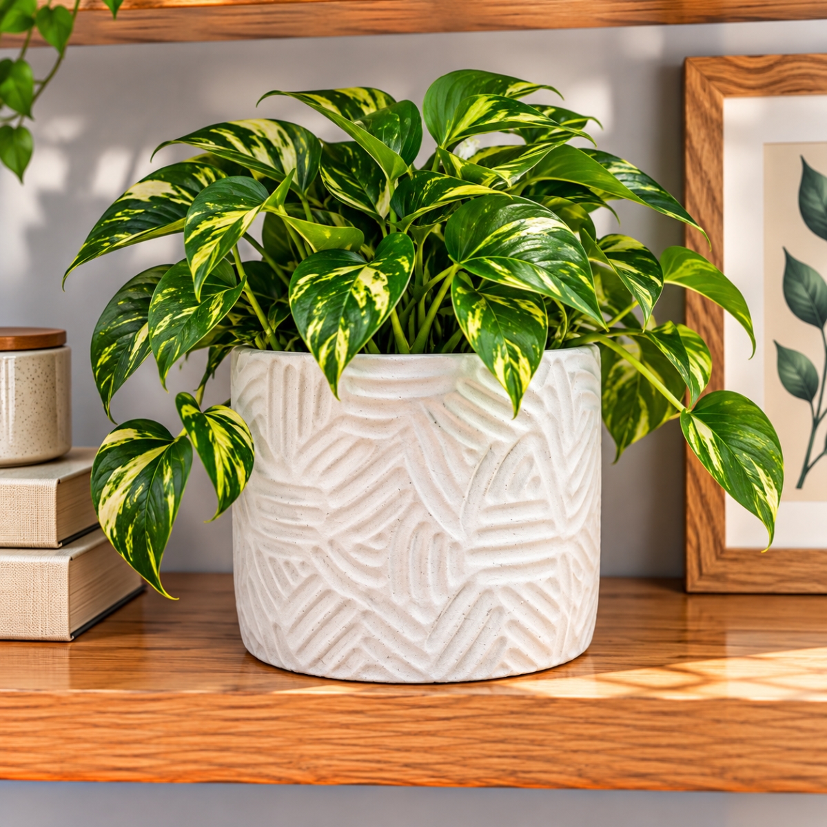 AI-CE00-2009 Patterned Lines Design Pot