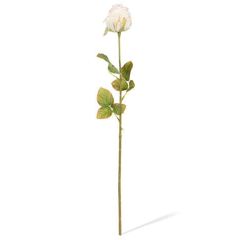 AB-27-HEIRLOOM-240-IVORY Antique Ivory Rose Stem Artificial Flower