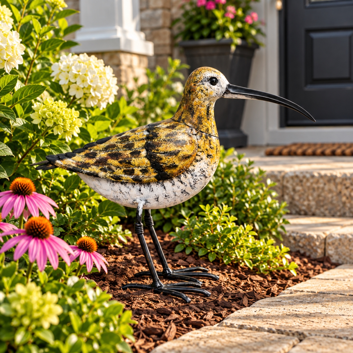 AI-GG9690 Long Billed Water Bird Garden Sculpture
