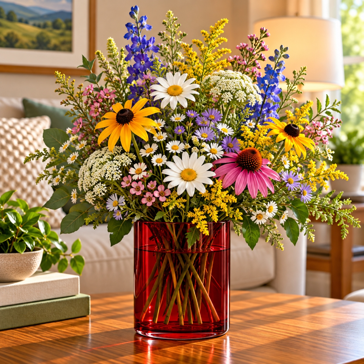 AI-N3262-2666 Sparkling Champagne Honey Vase