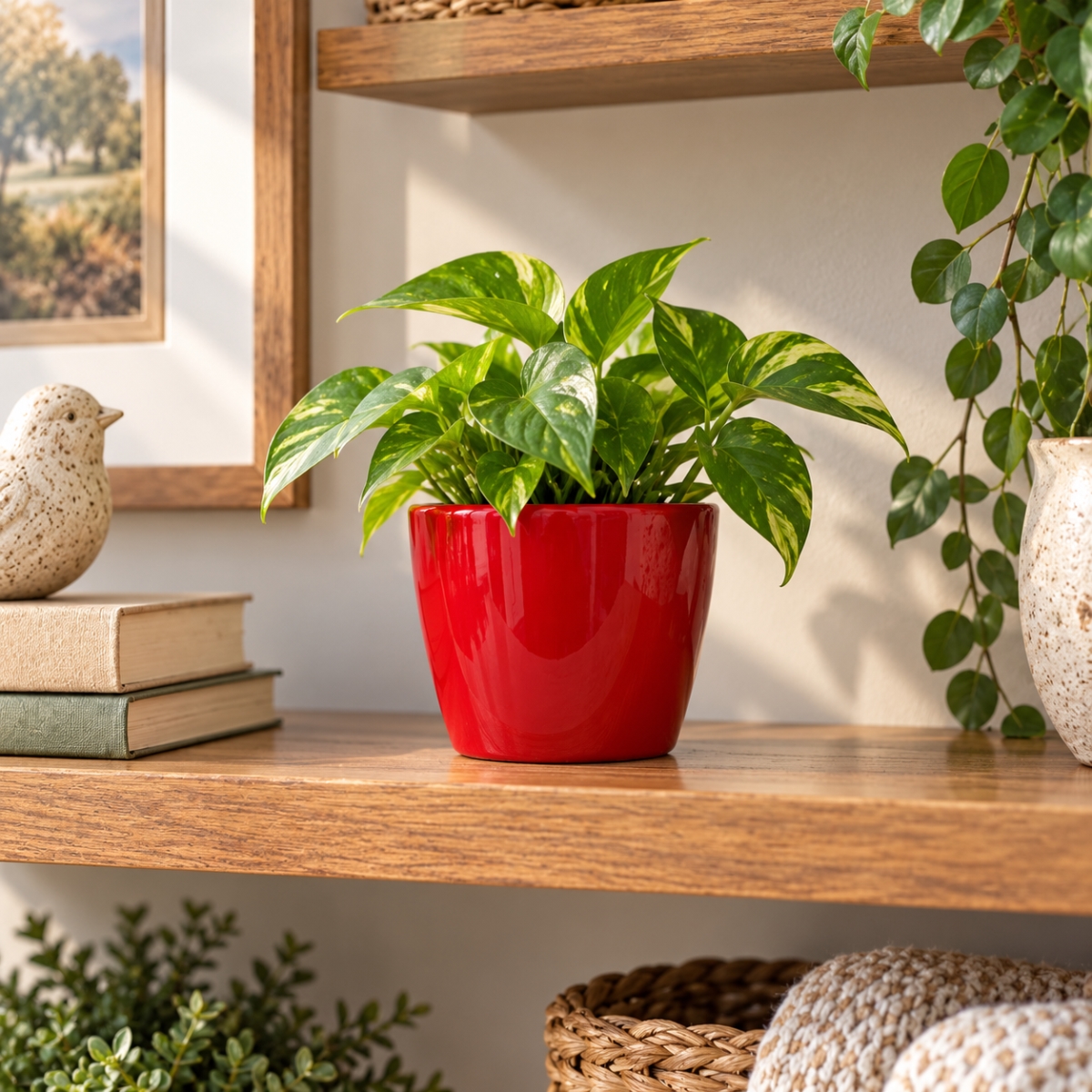AI-09514003 Red Marlow Pot