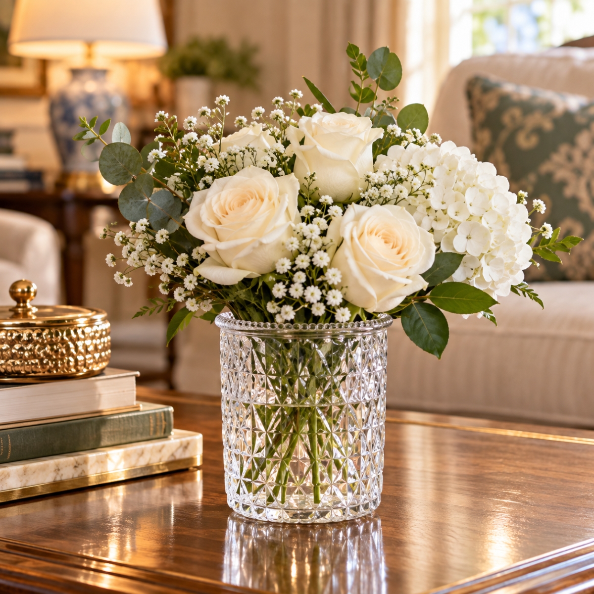 AI-04208100 Diamond Pattern With Ball Edge Vase