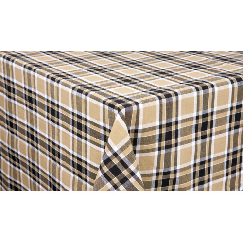 70 x 70 in. Table Cloth, Black Haze